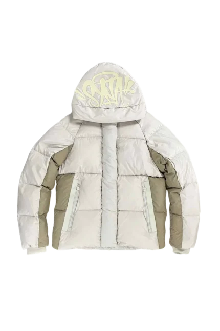 SYNAWORLD ‘SYNA LOGO’ JACKET – CREAM/BEIGE