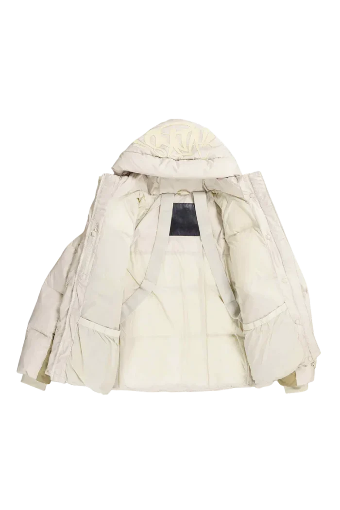 SYNAWORLD ‘SYNA LOGO’ JACKET – CREAM/BEIGE